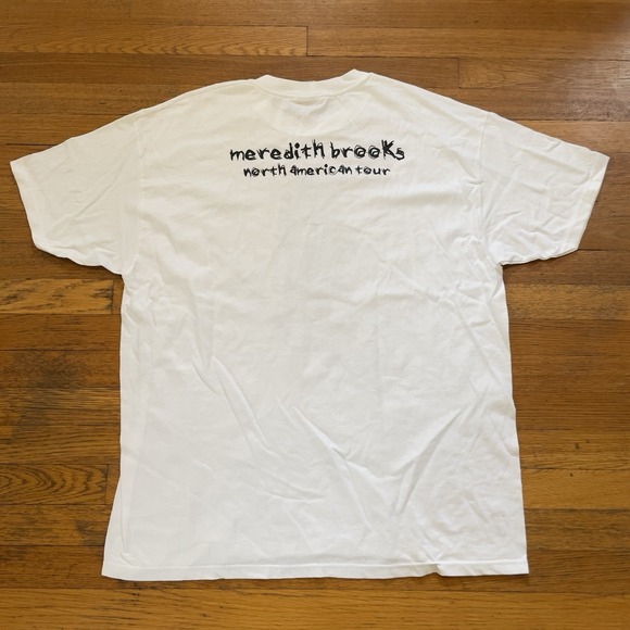VTG 2002 Meredith Brooks Do You Wanna be Happy North America Tour Band Tshirt XL - Picture 2 of 5